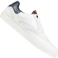Hombre TED BAKER Zapatos De Hombre^Dennton Cupsole Hombre Zapatos de piel 243218-BLANCO