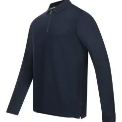 Hombre TED BAKER Sudaderas Y Jerséis^Karpol Soft Touch Hombre Sudadera cuello vuelto 269623-AZUL MARINO
