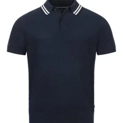 Hombre TED BAKER Camisas Y Polos^Mahana Stitched Hombre Polo 267386-MARINA