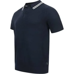 Hombre TED BAKER Camisas Y Polos^Mahana Stitched Hombre Polo 267386-MARINA