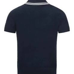 Hombre TED BAKER Camisas Y Polos^Mahana Stitched Hombre Polo 267386-MARINA