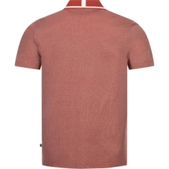 Hombre TED BAKER Camisas Y Polos^Mini Jacquard Stitch Hombre Polo 261464-DK-ROJO