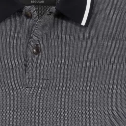 Hombre TED BAKER Camisas Y Polos^Mini Jacquard Stitch Hombre Polo 261464-DK-AZUL