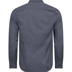 Hombre TED BAKER Camisas Y Polos^Pavia Star Geo Print Hombre Camisa de manga larga 272176-MARINA