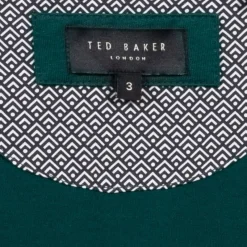 Hombre TED BAKER Camisas Y Polos^Tortila Stripe Collar Hombre Polo 242808-DK-GREEN