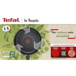Tefal Otros Accesorios^Sartén, aluminio reciclado, revestimiento antiadherente 22 cm G2870302