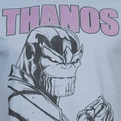 Hombre Lizenz Héroes De La Infancia|Camisetas^Thanos Stance Marvel Hombre Camiseta FBMTS754SNB