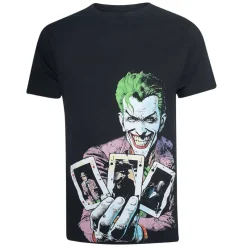Lizenz Héroes De La Infancia^The Joker DC COMICS Full House Hombre Camiseta GBMTS394BLK