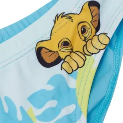 Sun City Natación|Héroes De La Infancia^The Lion King - Simba Disney Bebé / Niño Bañador ET0026-azul
