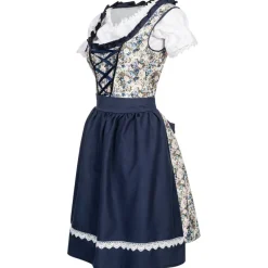 MIESEPETER Disfraces^Traje tradicional tirolés Mujer Oktoberfest ® azul