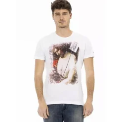 Hombre TRUSSARDI Action Camisetas^Hombre Camiseta Blanco 2AT20001