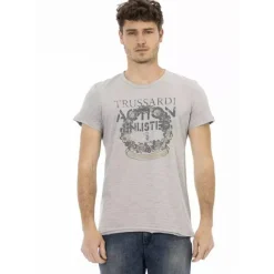 Hombre TRUSSARDI Action Camisetas^Hombre Camiseta Gris 2AT17013