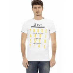 Hombre TRUSSARDI Action Camisetas^Hombre Camiseta Blanco 2AT22001