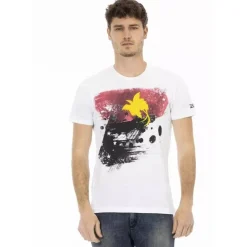 Hombre TRUSSARDI Action Camisetas^Hombre Camiseta Blanco 2AT16001