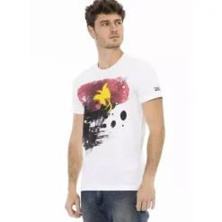 Hombre TRUSSARDI Action Camisetas^Hombre Camiseta Blanco 2AT16001