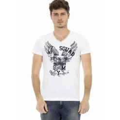 Hombre TRUSSARDI Action Camisetas^Hombre Camiseta Blanco 2AT21A001