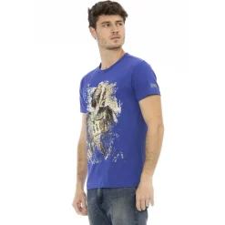 Hombre TRUSSARDI Action Camisetas^Hombre Camiseta Azul 2AT08006
