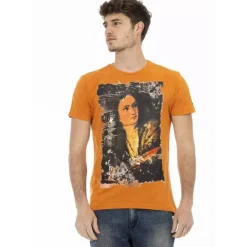 Hombre TRUSSARDI Action Camisetas^Hombre Camiseta Naranja 2AT21003