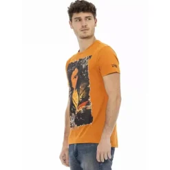 Hombre TRUSSARDI Action Camisetas^Hombre Camiseta Naranja 2AT21003