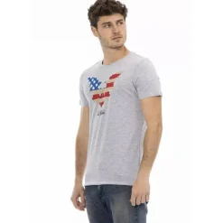 Hombre TRUSSARDI Action Camisetas^Hombre EE. UU. Camiseta Gris 2AT02F013