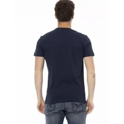 Hombre TRUSSARDI Action Camisetas^Hombre Real Man Camiseta Marino 2AT04003