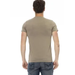 Hombre TRUSSARDI Action Camisetas^Hombre Safari Cruisers Camiseta Verde 2AT02B055