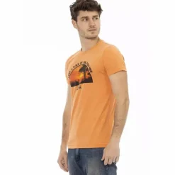 Hombre TRUSSARDI Action Camisetas^Hombre Wild Side Camiseta Naranja 2AT03B083