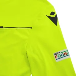 macron Ropa Para Árbitros^UEFA Mujer Camiseta de árbitro de manga larga 58575163