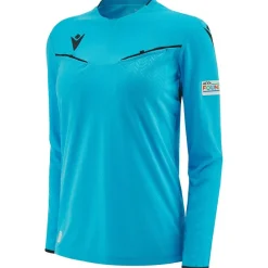 macron Ropa Para Árbitros^UEFA Mujer Camiseta de árbitro de manga larga 58575164
