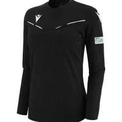 macron Ropa Para Árbitros^UEFA Mujer Camiseta de árbitro de manga larga 58575165