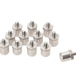 Uhlsport Accesorios|Botas De Fútbol^Cylindrical Hexagonal Basic Tacos Set de 12 1007106010200