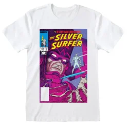 Lizenz Héroes De La Infancia^Universo Marvel Comic Surfer Hombre Camiseta MCU08225TSW