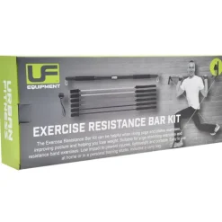 Urban Fitness Accesorios De Fitness|Home Gym^Resistance Bar Kit Entrenamiento de resistencia Conjunto UFA218
