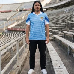 JELEX Equipaciones|Tienda Para Aficionados^Uruguay "Retro History" Hombre Camiseta