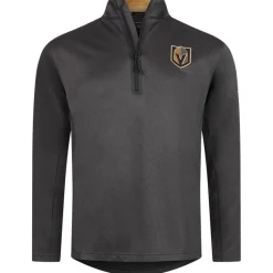 Fanatics Hockey Sobre Hielo^Vegas Golden Knights NHL Hombre 1/4-Zip Sudadera NL63778A2GUHJ5