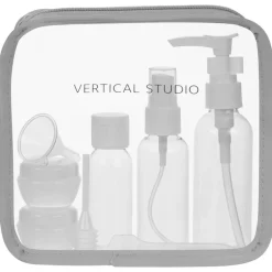 VERTICAL STUDIO Equipaje^"Terråk" Neceser con botes de viaje gris