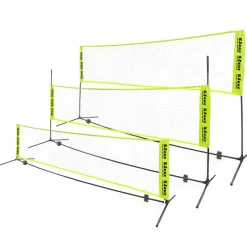 Zeus Otros Deportes|Voleibol^3 en 1 Red de fútbol-tenis, voleibol y bádminton