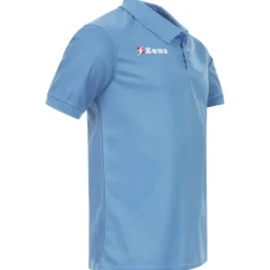 Hombre Zeus Camisas Y Polos|Ropa De Fitness^Basic Hombre Polo azul