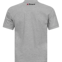 Hombre Zeus Camisas Y Polos|Ropa De Fitness^Basic Hombre Polo gris
