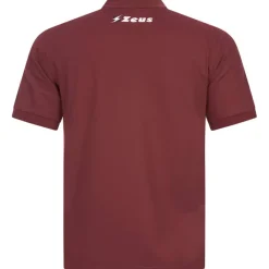 Hombre Zeus Camisas Y Polos|Ropa De Fitness^Basic Hombre Polo rojo oscuro