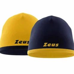 Zeus Gorros|Accesorios^Beanie reversible Gorro de invierno amarillo Marino