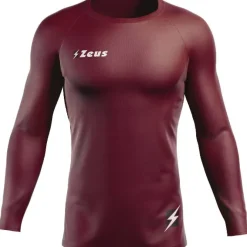 Zeus Running|Equipaciones^Fisiko Baselayer Camiseta funcional de manga larga rojo oscuro