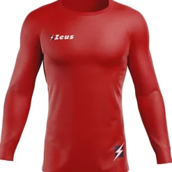 Zeus Running|Equipaciones^Fisiko Camiseta interior Camiseta funcional de manga larga rojo