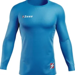 Zeus Running|Equipaciones^Fisiko Camiseta interior Camiseta funcional de manga larga azul