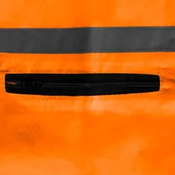 Zeus Running^Hombre Chaqueta de running reflectante naranja