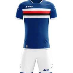 Zeus Conjuntos De Fútbol|Equipaciones^Icon Teamwear Set Camiseta con pantalones cortos royal blue blanco