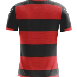 Zeus Conjuntos De Fútbol|Equipaciones^Icon Teamwear Set Camiseta con pantalones cortos rojo negro