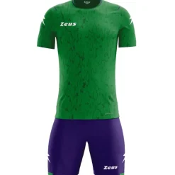Zeus Conjuntos De Fútbol|Equipaciones^Kit Hero Conjunto de fútbol con Pantalones cortos violeta verde
