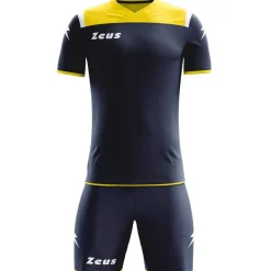 Zeus Conjuntos De Fútbol|Equipaciones^Kit Vesuvio Conjunto de fútbol 2 piezas Marino amarillo