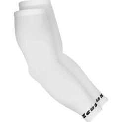 Zeus Voleibol|Basketball^Manga de compresión Vendaje de codo elástico blanco